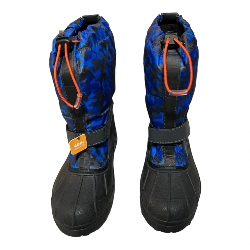 Columbia Kids Powderbug Forty Print Winter Boots Waterproof